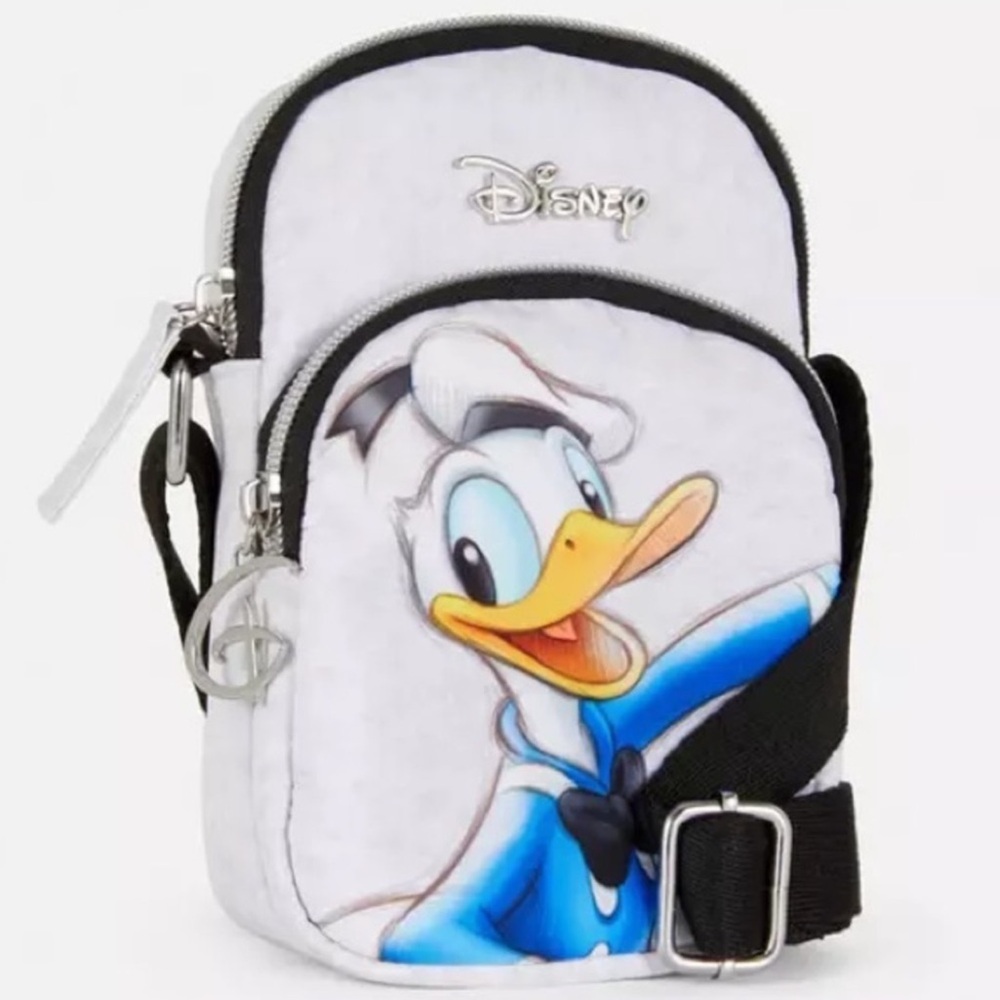 NWT Disney 100th Anniversary Donald Duck Crossbody Phone Holder Bag Primark